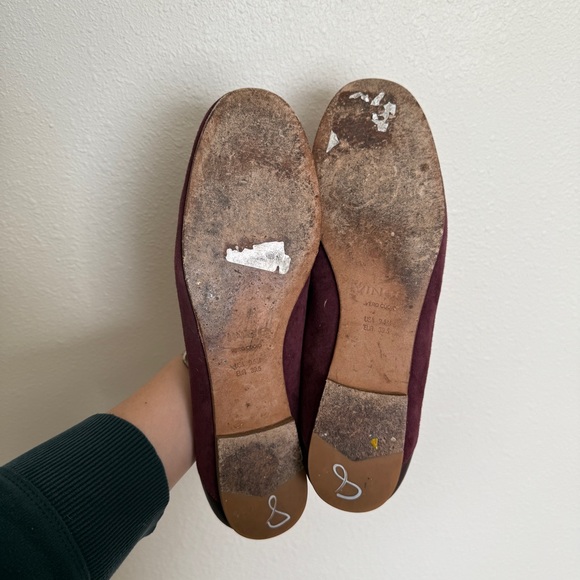 VINCE Marley Venetian Loafer In Bordeaux | Women’s Size US 9.5/ EU 39.5 - Picture 5 of 7